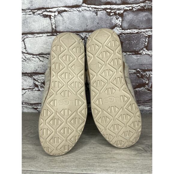UGG Polartec Ivory Wool Fabric Casual Comfort Loafers Men 8M US/40.5EU 1018240 - Picture 7 of 16